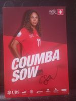 Coumba Sow - handsignierte SFV Karte - ⚽🏆