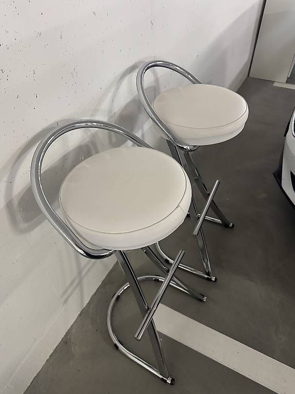 Hocker: Barhocker weiss – Gebraucht aus Gränichen von ste_29jj