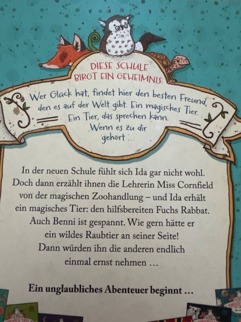 Livres: Die Schule der magischen Tiere, Band 1 – D'occasion à Jona par everiba 1