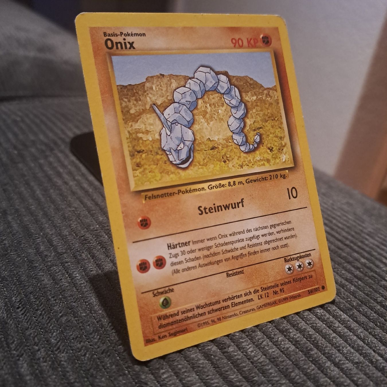 Pokémon Cartes à collectionner: Onix, Base Set 56/102 – D'occasion à Düdingen par Ruge91 1