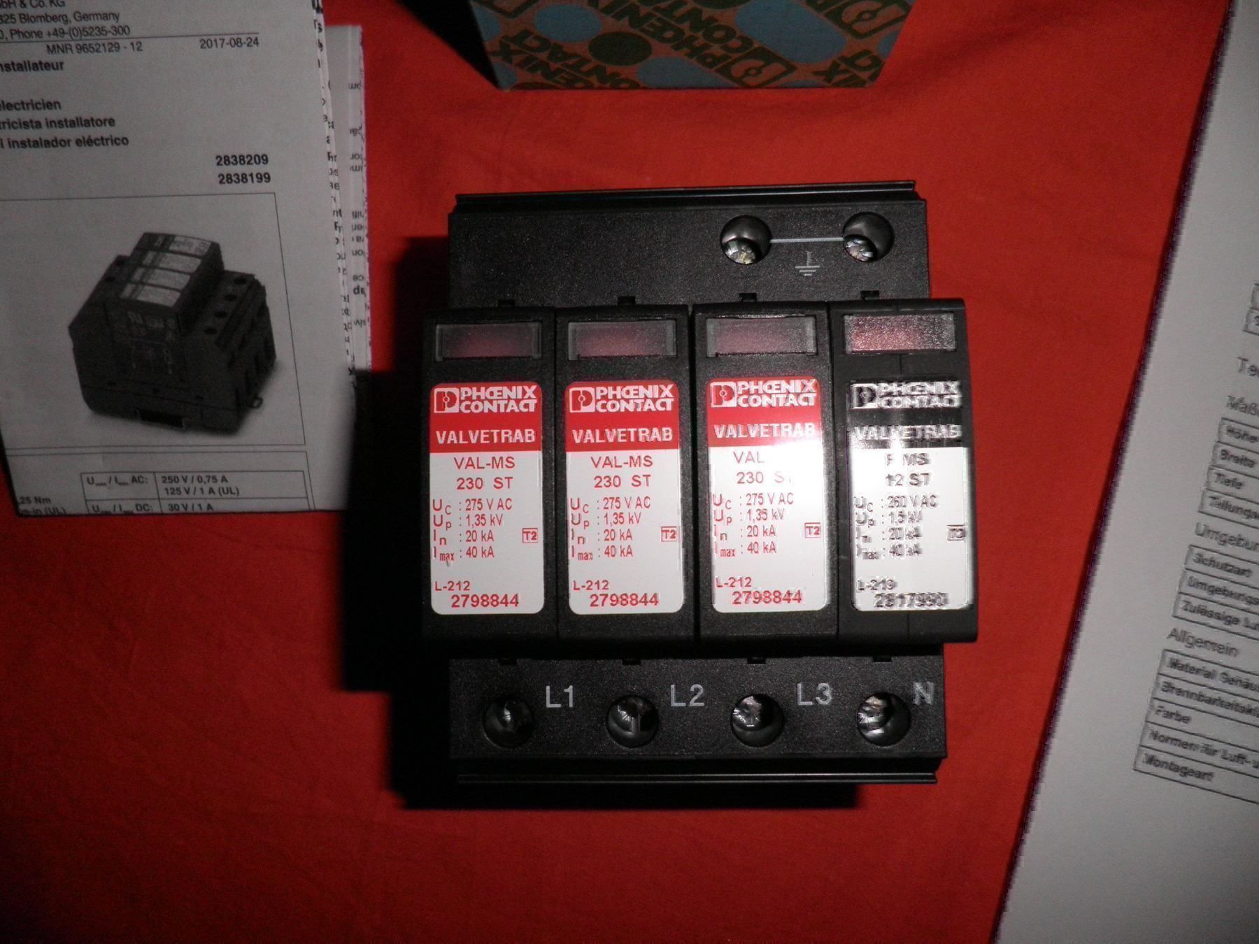 Composants électroniques: Überspannungsschutz VAL-MS 230/3+1 – Neuf avec emballage d'origine à Oftringen par shoptwotrade 3