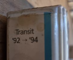 Ford Transit 92-94 Reparaturanleitung, Werkstatthandbuch