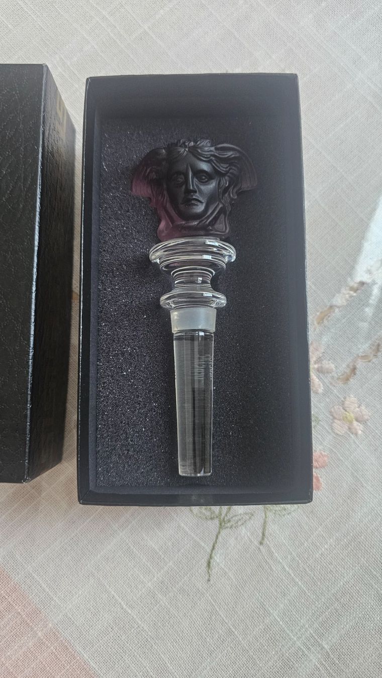 Versace Verres: Versace Medusa Flaschentopper – Neuf avec emballage d'origine à Etoy par angi020