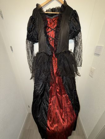 Dracula's Bride Kostüm Gr. 46/48 Halloween Fasching Karneva