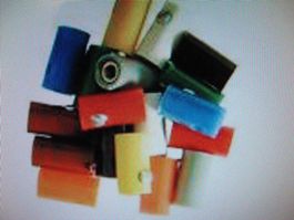 Muffen 2,5 mm  weiss 10er Pack neu.