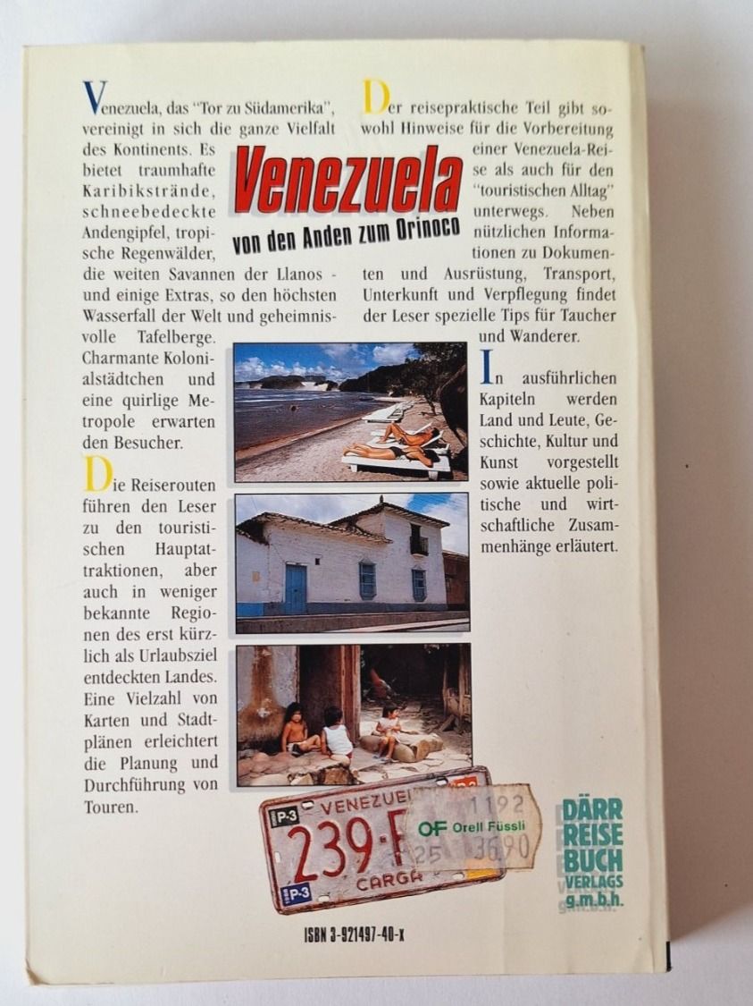 Libri: Venezuela – Usato da Zürich venduto da t24_de 1