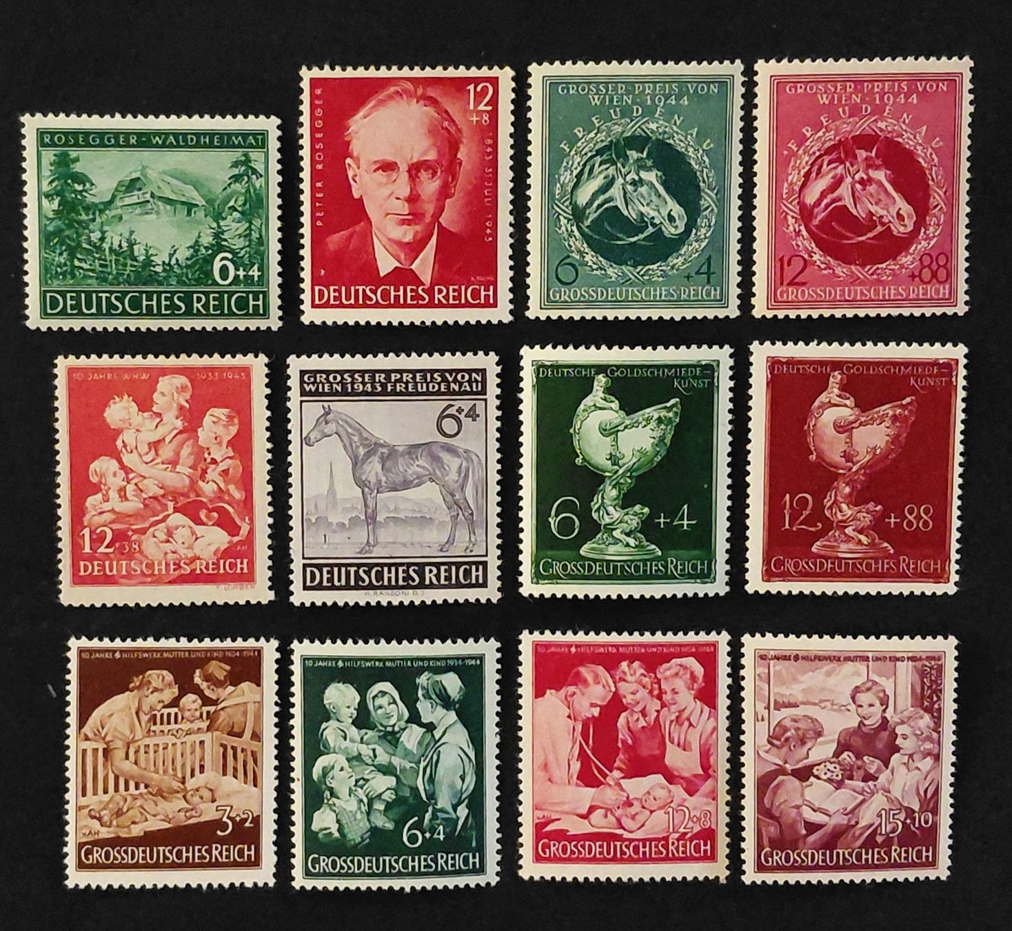 Tous les timbres: Deutsches Reich Lot** – Neuf (Voir description) à Luzern par qualifair