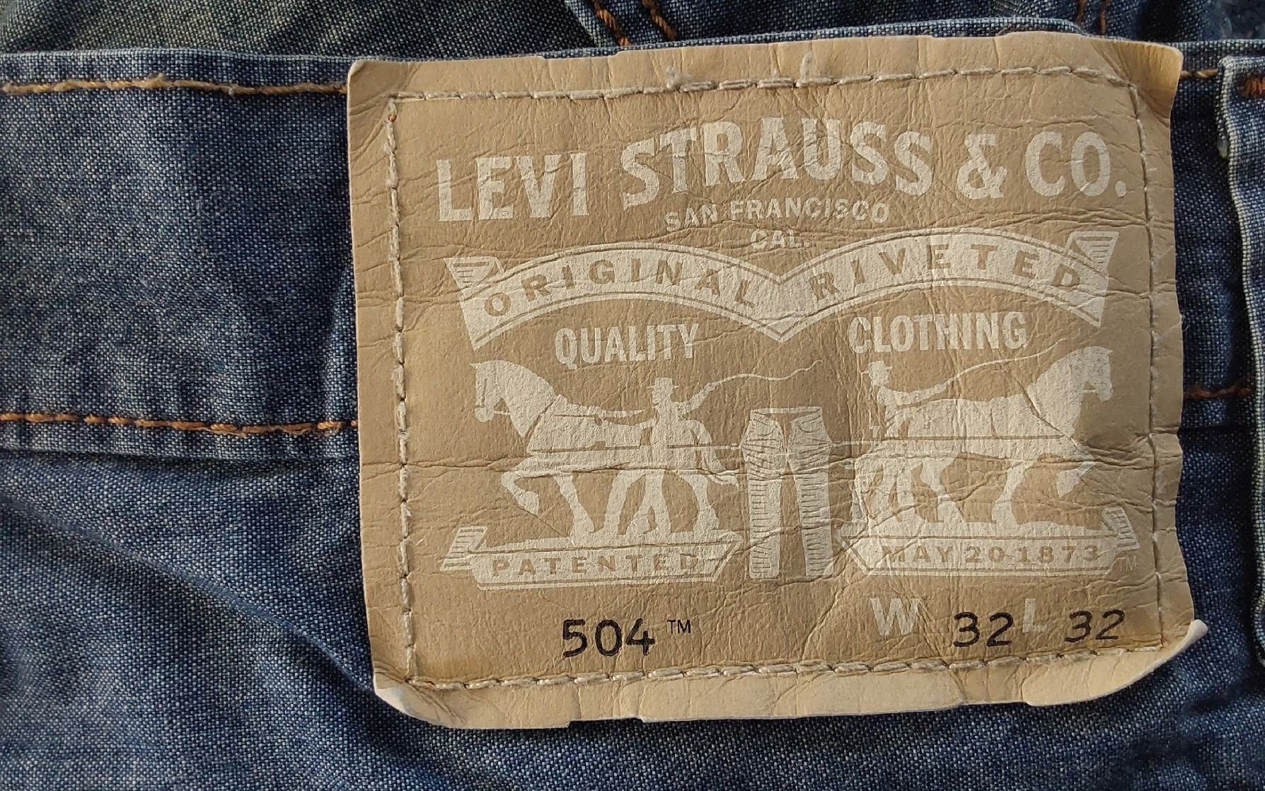 Levi's Jeans: Jeans Levis 504 Grösse 32 32 Herren – Usato da Köniz venduto da scopello12 4