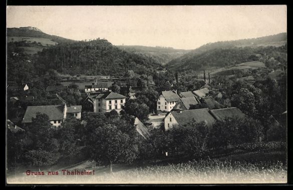 Cartes postales: AK Thalheim, Ortsansicht im Tal – D'occasion à Berlin par bartko-reher
