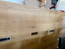 Massiver Holztisch 320x130cm