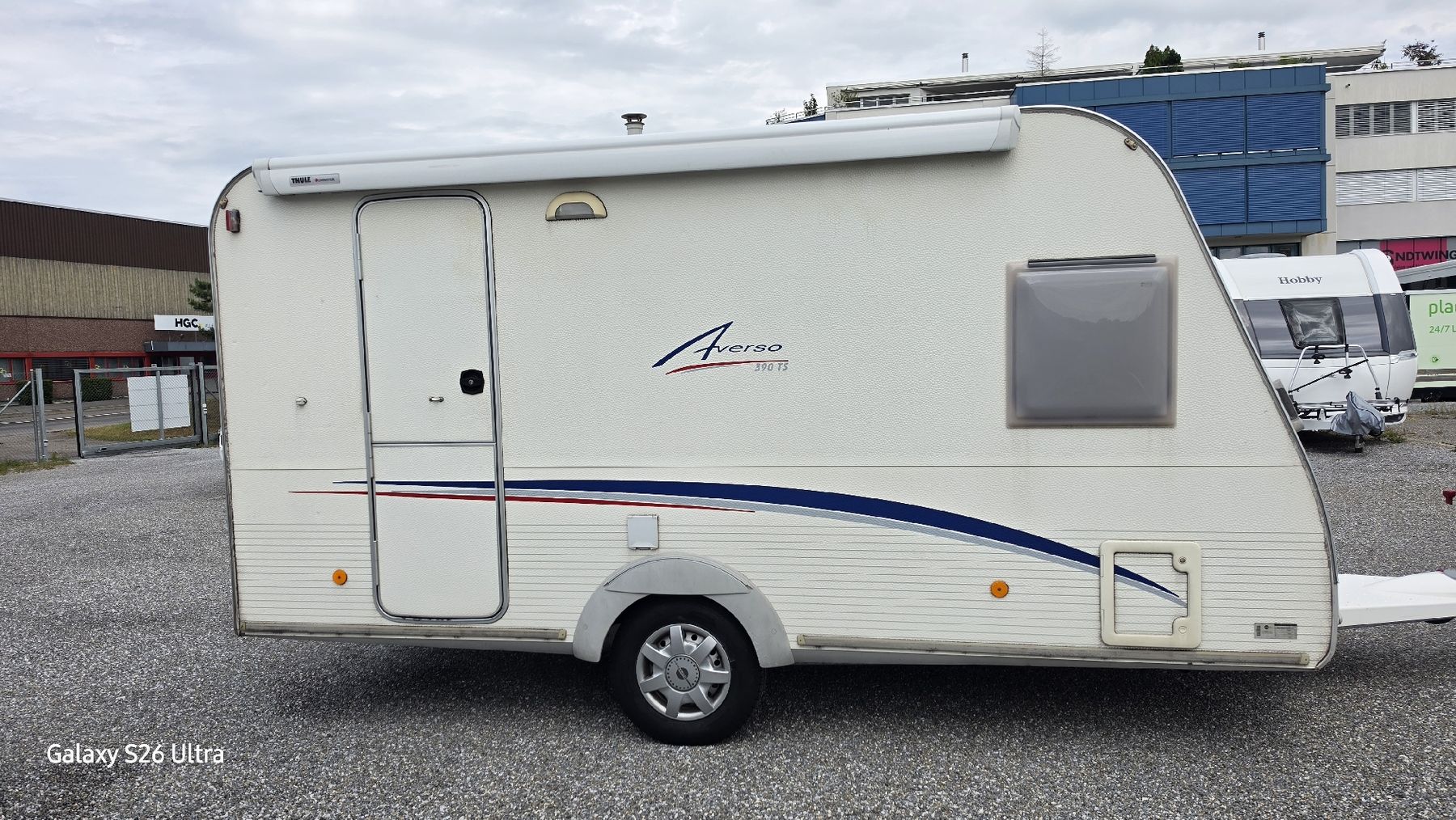 Mobilhome: Wohnwagen Bürstner Averso 390 TS weiss/grau – Usato da Unterägeri venduto da cicu29