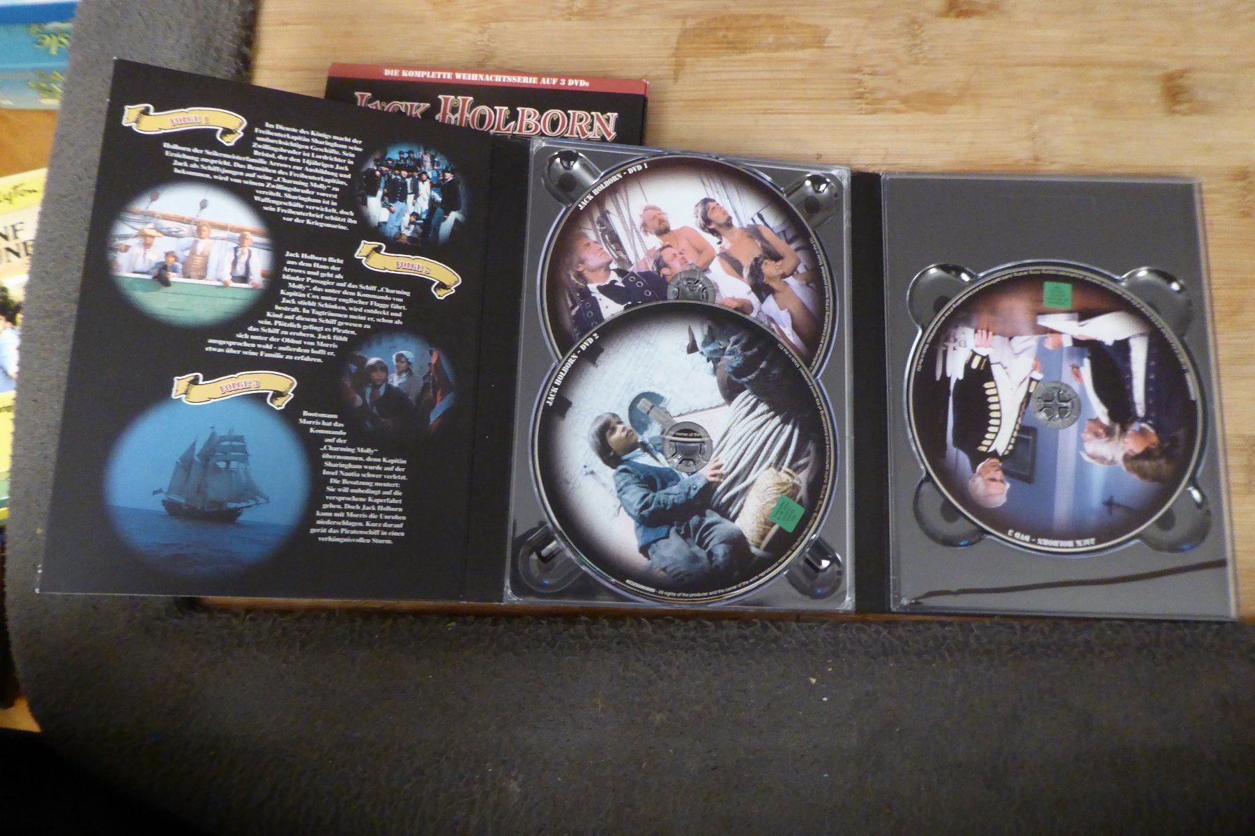 Tutti i DVDs: 3xDVD Jack Holborn Collectors Box – Usato da Allschwil venduto da Summelsarium 2