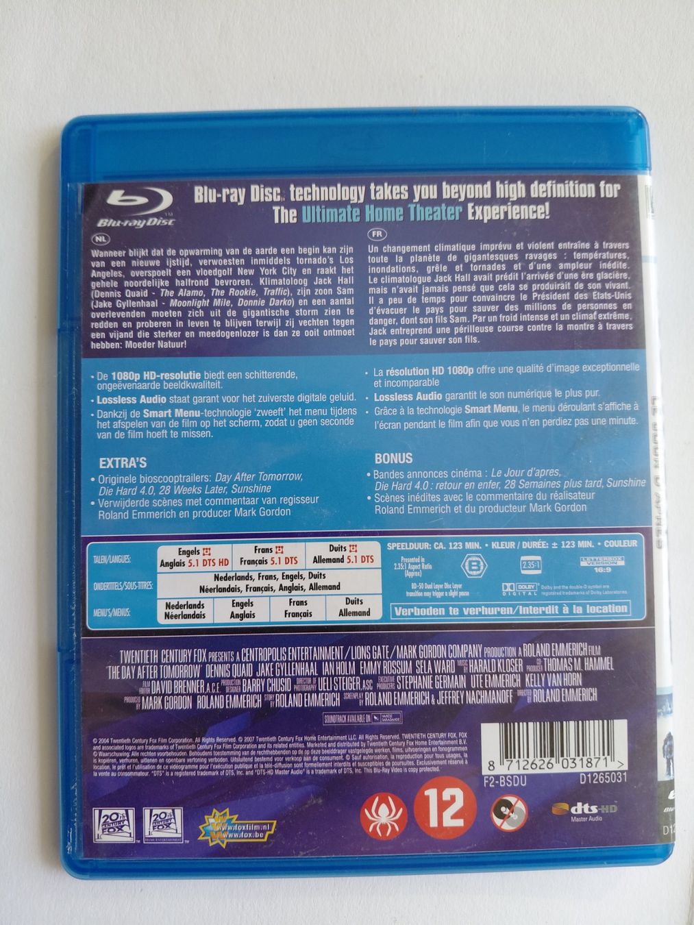 Tutti i DVDs: LE JOUR D'APRES – Usato da Denges venduto da Hellboy10 1