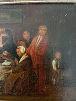Altes Ölgemälde, F. Weirather ca. 1730, Genremalerei