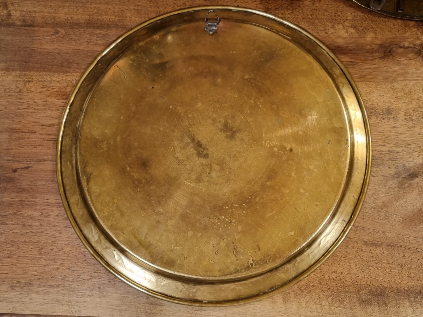 Piatti di portata: Antikes Messingtablett Orientalisch graviert 40 cm – Usato da Scharnachtal venduto da devin03 6