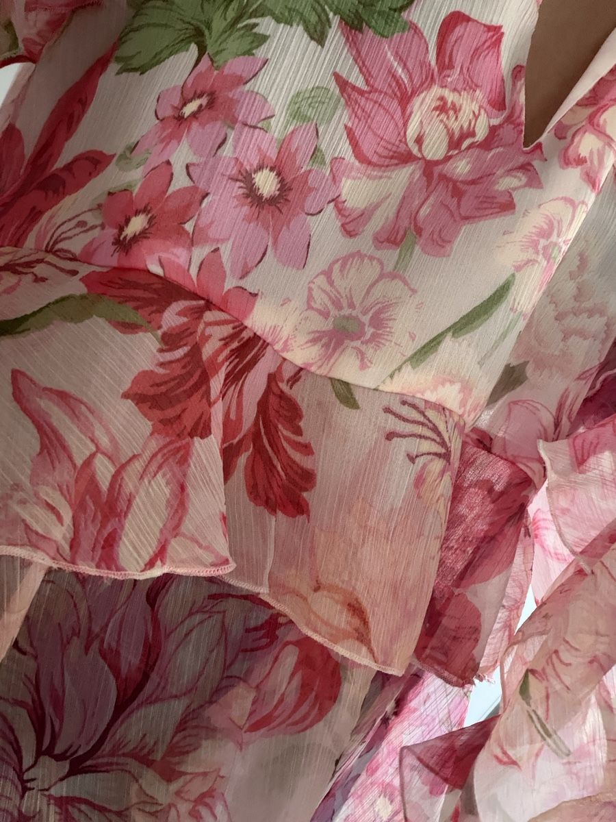 Zara Blusen: Zara Bluse Blumenmuster Grösse M neuwertig – Neu (gemäss Beschreibung) aus Paradiso von ksh_b5nb 4