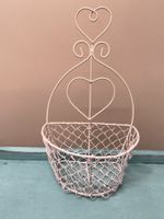 Drahtkorb shabby chic