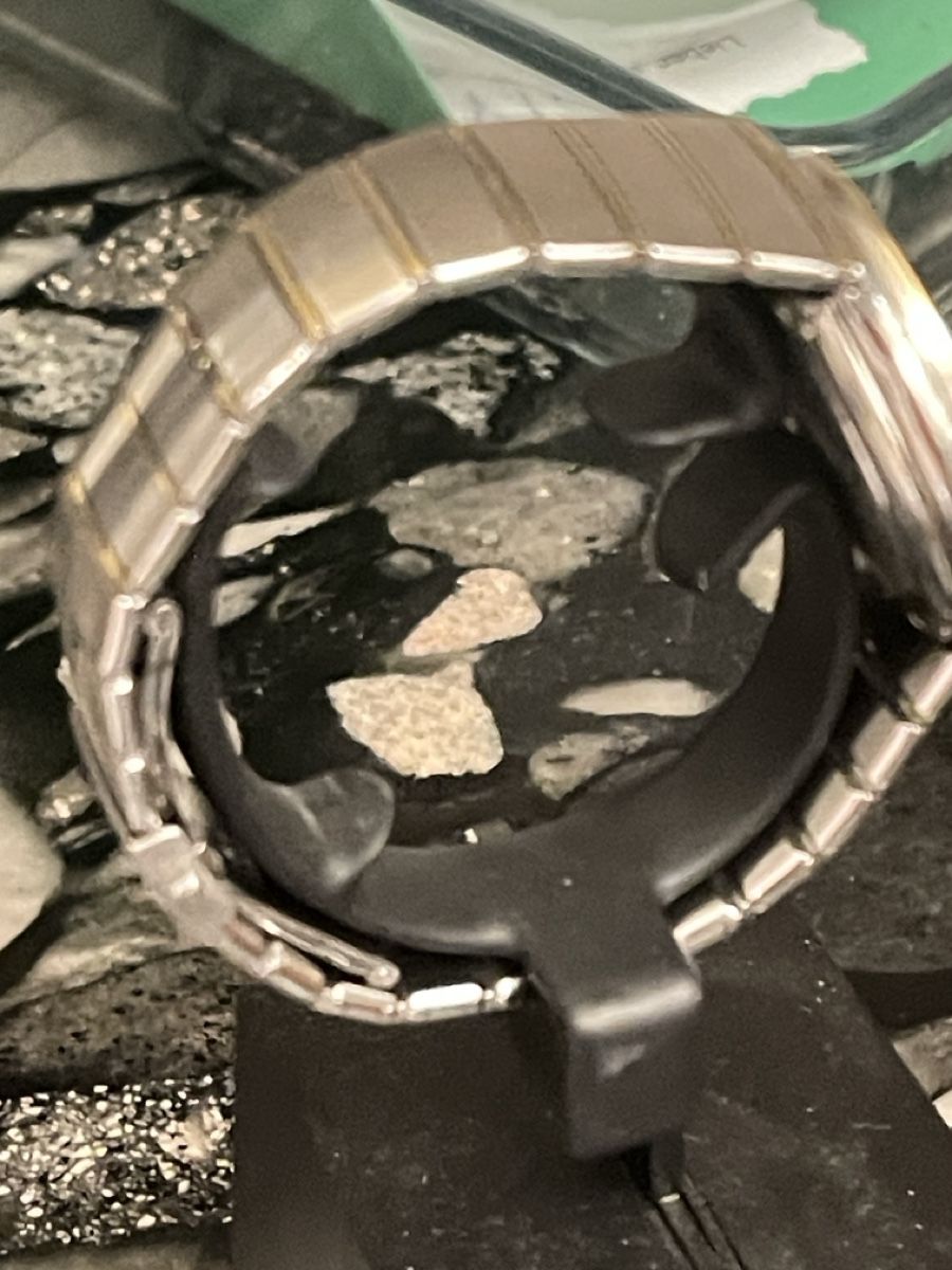 Eterna Orologi: Eterna AIR FORCE A072  Mondphase Chronograph Stahl/Gold – Usato da Untersiggenthal venduto da kaanzurich 7