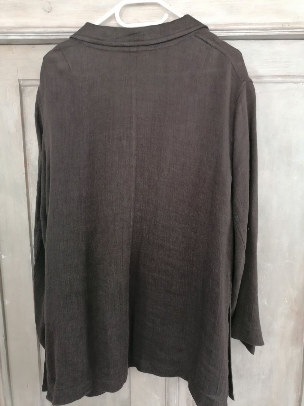Strenesse Giacche: Schöne, braune Jacke von Strenesse 42 Leinengemisch – Usato da Wallisellen venduto da Muggeli1970 1