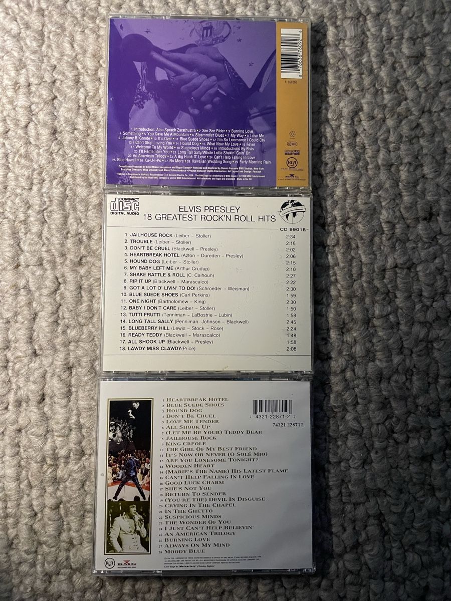 CDs: 5x Elvis Presley  – Neu (gemäss Beschreibung) aus Reinach AG von trigger7811 4