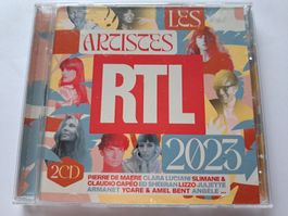 Cd Les artistes RTL 2023 ( 2 Cds )