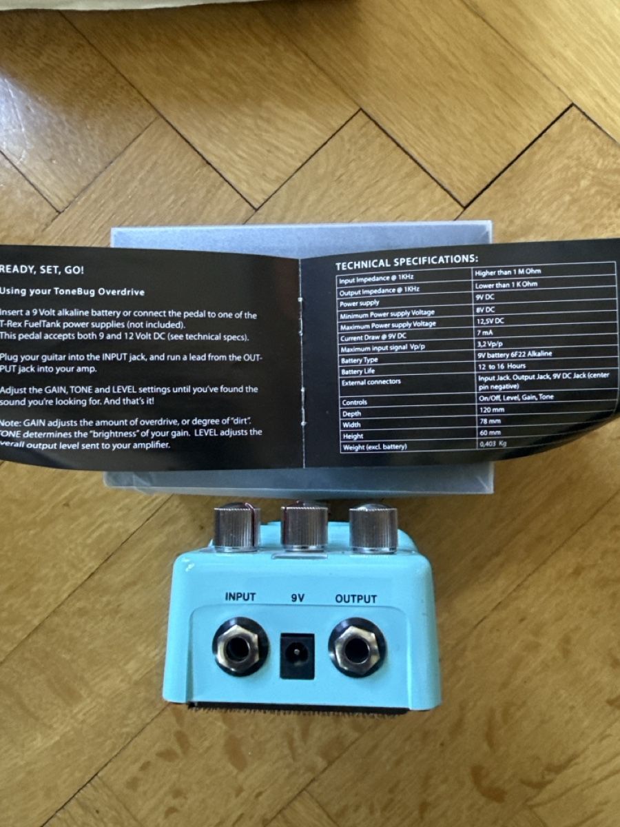 Musikinstrumente: T-Rex ToneBug Overdrive Gitarreneffektpedal – Gebraucht aus Zürich von jack6str 1
