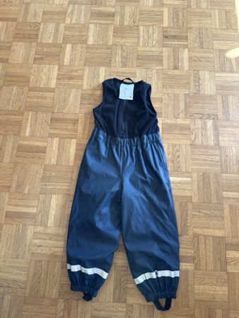 Reima Regenhose gefüttert Gr.98 dunkelblau