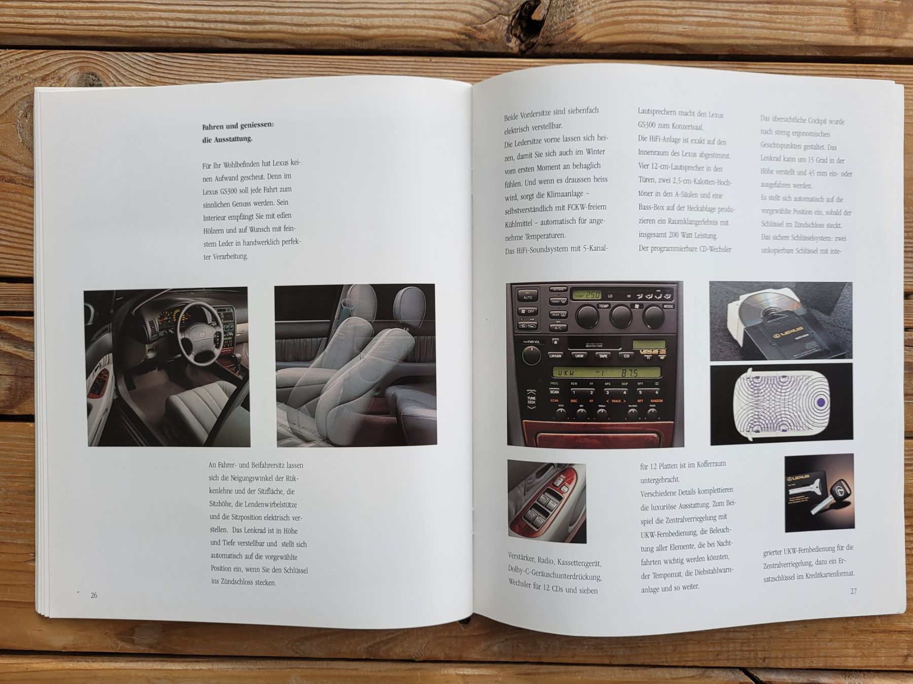 Lexus Documenti: Lexus GS300 1994 Prospekt / Katalog – Nuovo (secondo la descrizione) da Aefligen venduto da bassman07 4