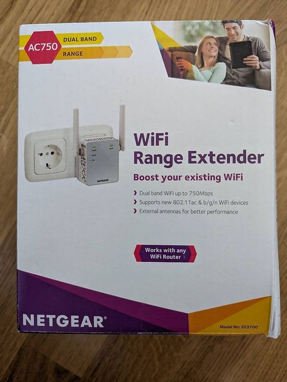 WiFi Range Extender NETGEAR AC750 EX3700 (Gebraucht) in Laax GR für CHF ...