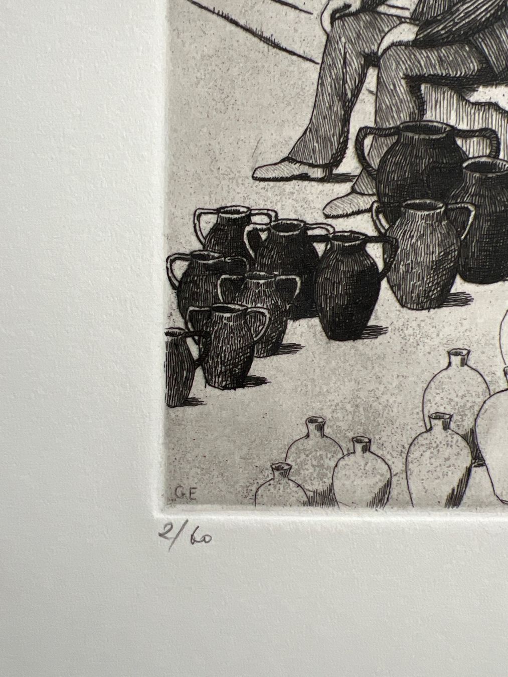 Grafica & Litografie: Germaine Ernst, handsigniert/nummeriert – Usato da Rain venduto da Pic-Ass 3