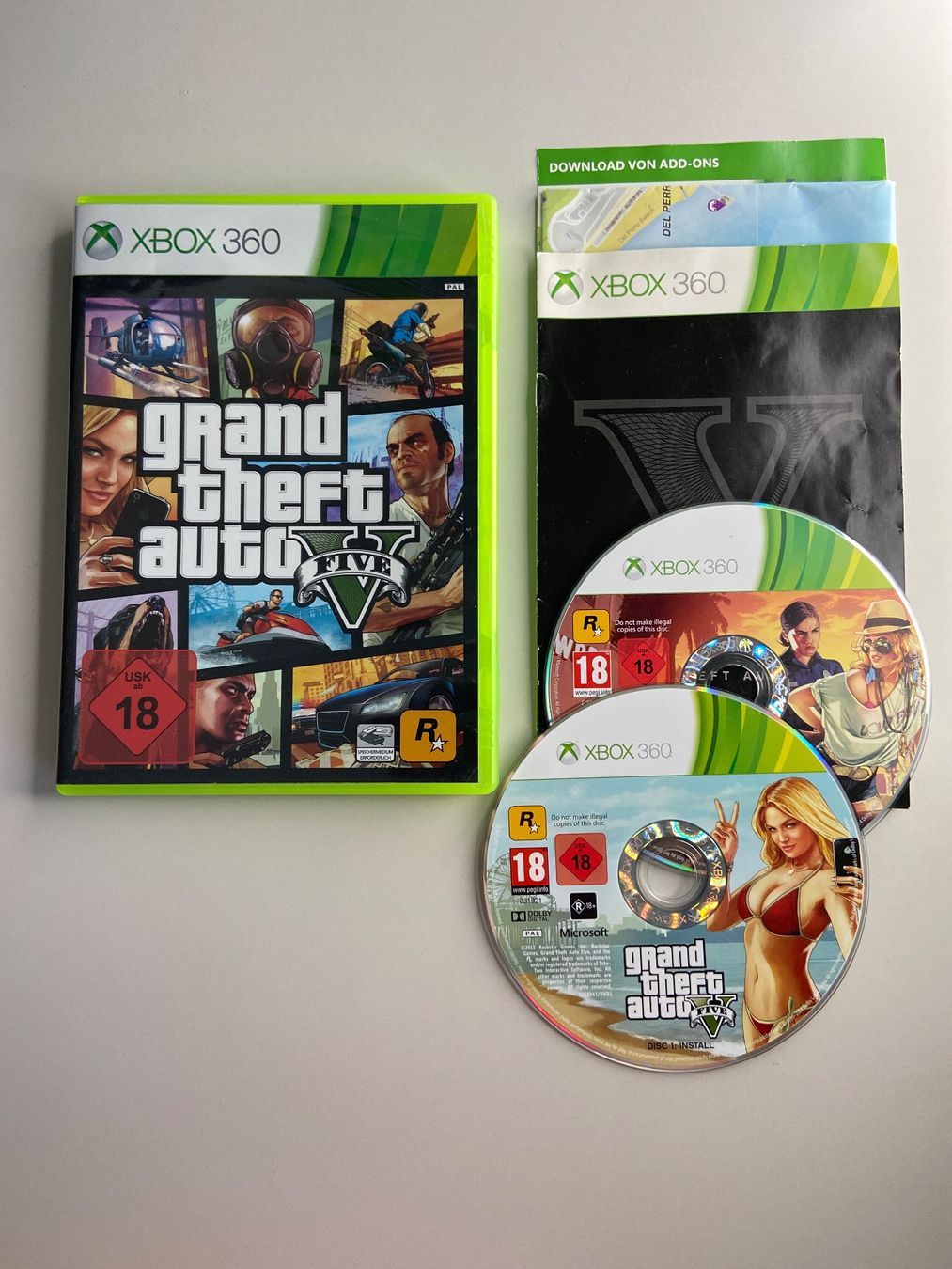 Microsoft Giochi: GTA 5 - Gta V - Xbox 360 – Usato da St.gallen venduto da taduz