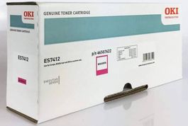Oki ES7412, ES7412dn magenta Toner, 46507622