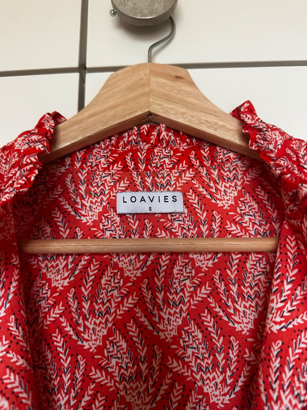 Vestiti: Loavies Kleid, Grösse S, rot gemustert – Usato da Zürich venduto da kat_v6xx 2