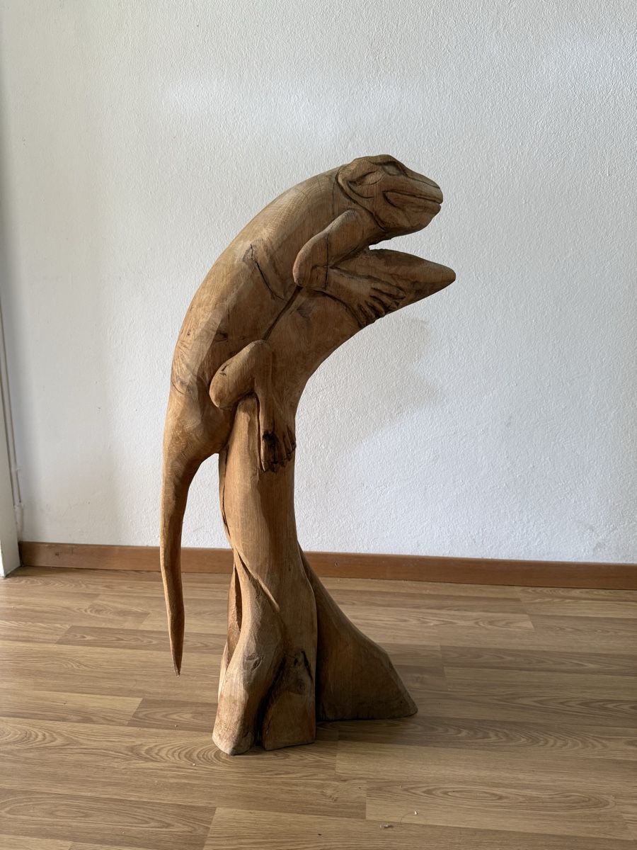 Figurines: Holzfigur geschnitzt – D'occasion à Grenchen par Bastet007 6