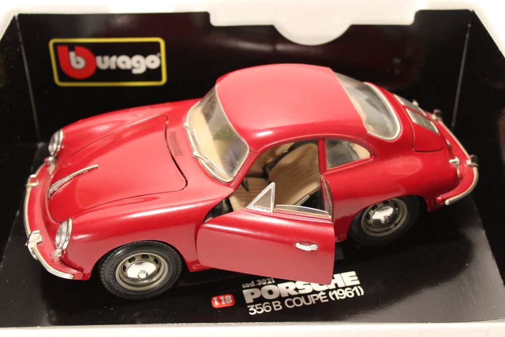 Carcasse carrosserie Porsche 356 B 1961 Burago 1/18 1/18e 1/18ème #B68