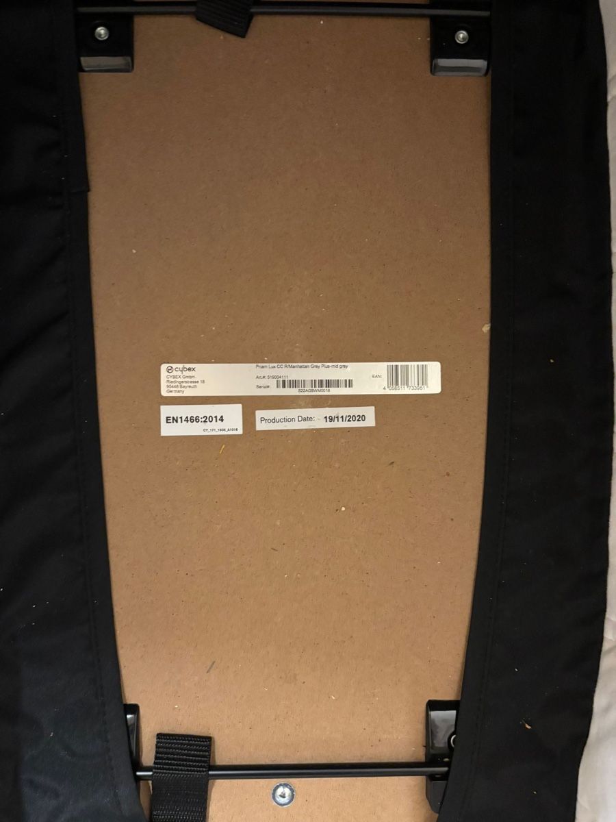 Cybex Carrozzine: Cybex Priam Lux Carry Cot – Usato da Ennetbaden venduto da Mentos07 5