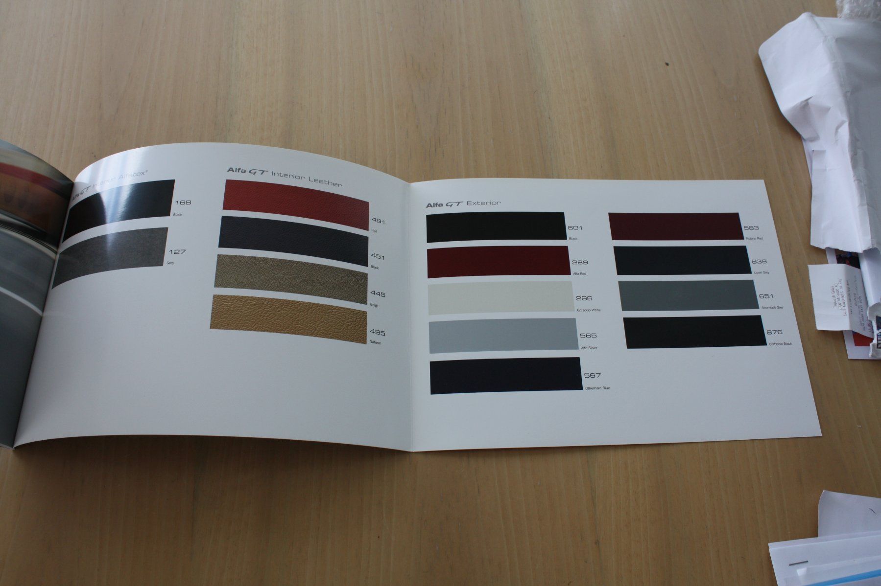 Alfa Romeo Dokumente: Alfa Romeo GT Prospekt 4/2008 – Gebraucht aus Wikon von erwin400 9