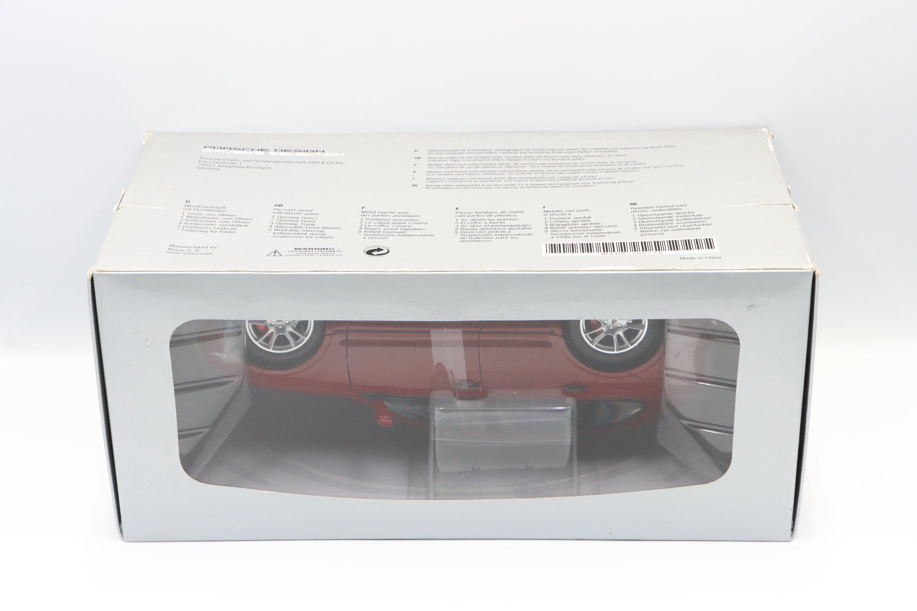 Porsche Modellini d'auto: Porsche Cayenne GTS 2008 1:18 Norev – Nuovo e nell'imballaggio originale da Bühl b.Aarberg venduto da modelldiecast 2