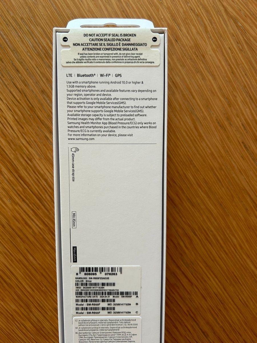 Samsung Smartwatch: Samsung Galaxy Watch LG6  – Neu und originalverpackt aus Neftenbach von Gioia_msc 2