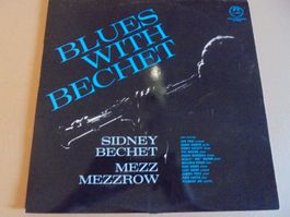 Sidney BECHET / Mezz MEZZROW " Blues with Bechet " LP (VG+)