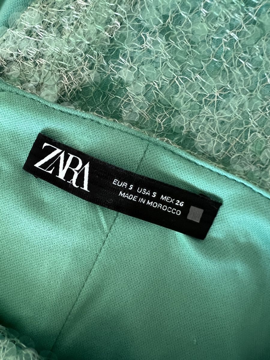 Zara Gonne: Zara sequenced mint skirt, Size S, Never worn – Nuovo (secondo la descrizione) da Pully venduto da opa_k78q 2