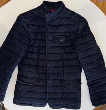 Veste Homme Hiver chaude et élégante taille L - Bleue marine