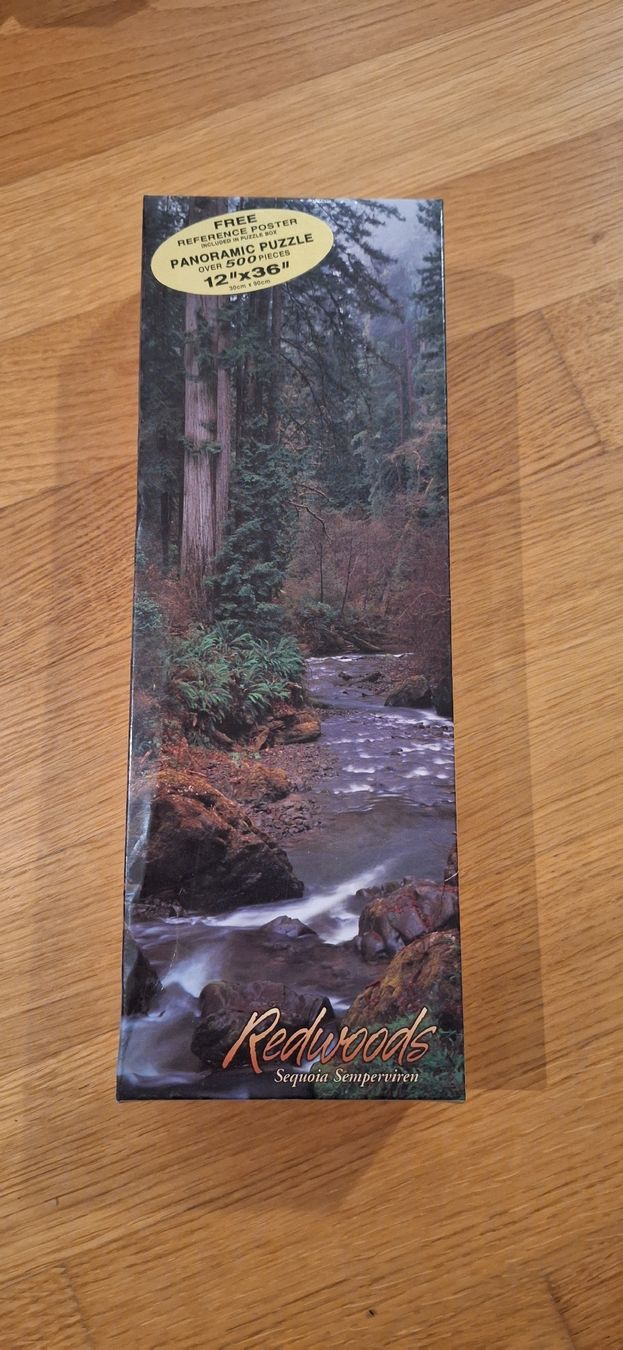 Puzzle: Redwoods Panorama Puzzle, 500 Teile – Nuovo e nell'imballaggio originale da Herdern venduto da Pinky_winki