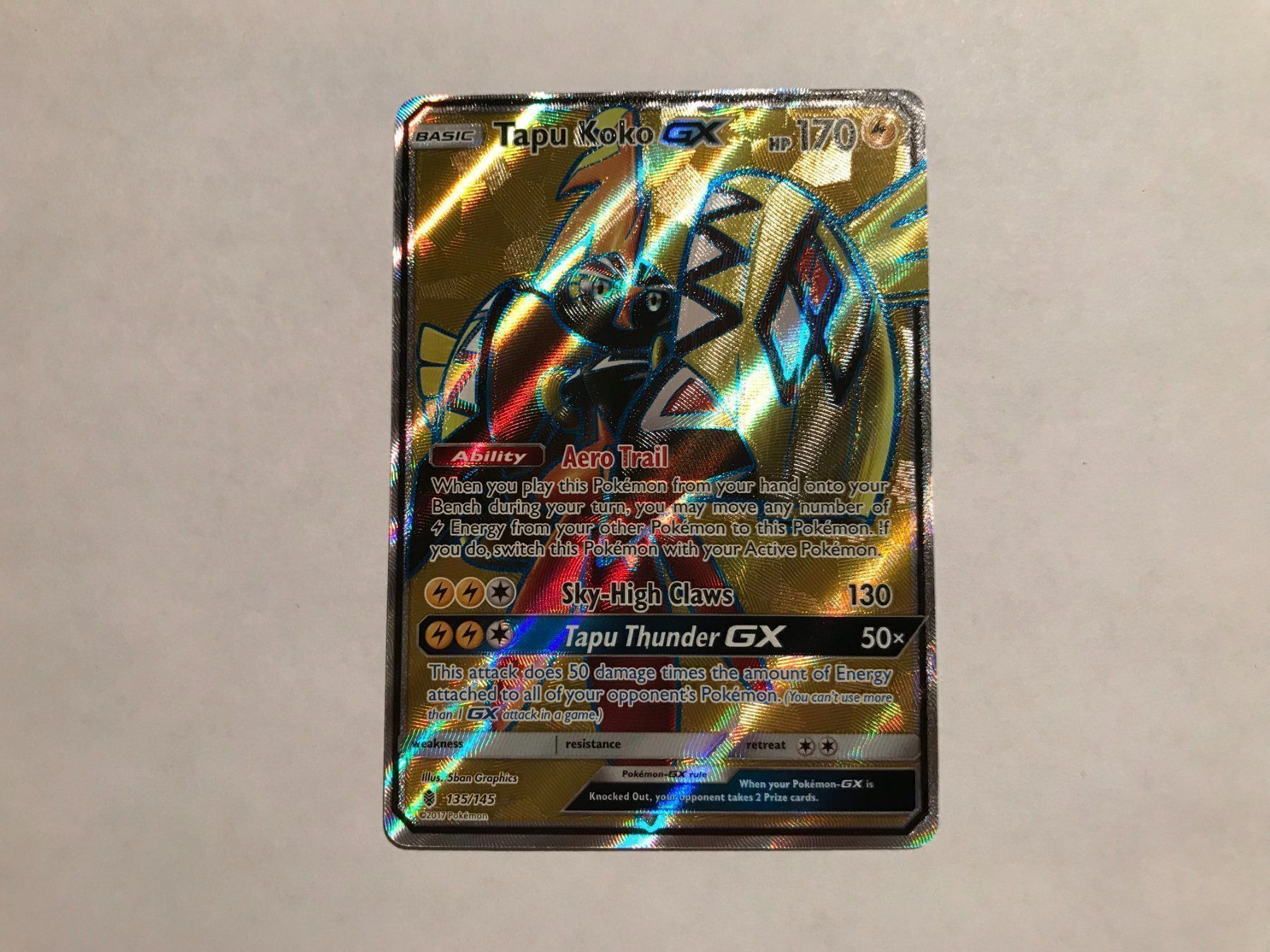 Pokémon Carte collezionabili: Tapu Koko GX FullArt – Usato da Hagendorn venduto da Pokecollectorch 1