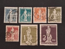 Berlin UPU Mi-Nr.35-41 gestempelt 320 Fr