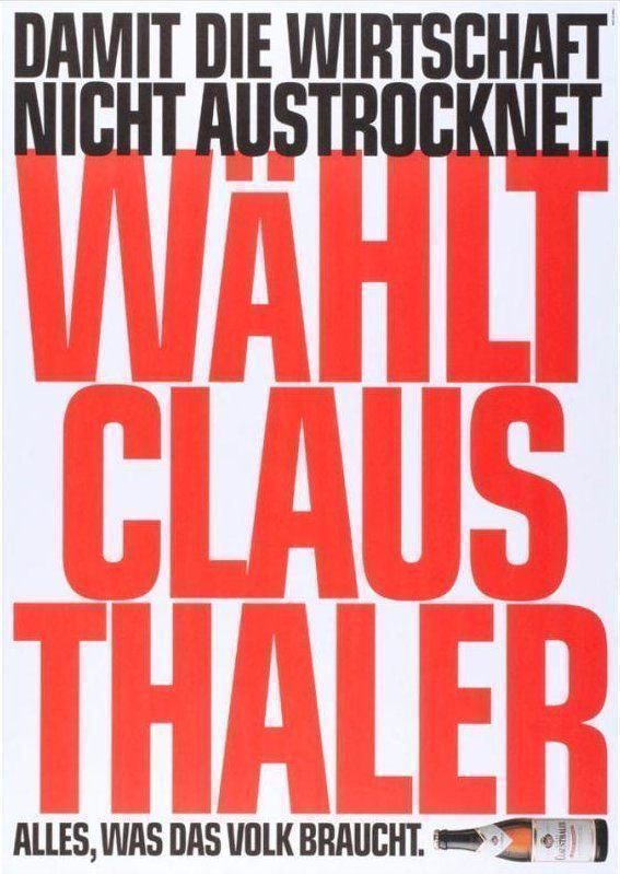 Foto & Immagini: WÄHLT CLAUS THALER 1995 – Usato da St. Gallen venduto da GramParsons