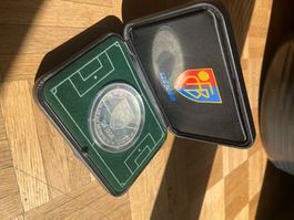 FC Basel Münze 125 Jahre