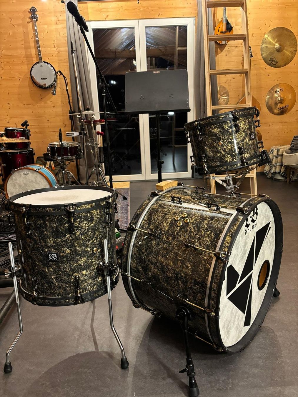 Instruments de musique: LB Drums Custom Shell Set (Baujahr 2014) – D'occasion à Nürensdorf par Rico.Colombo 3