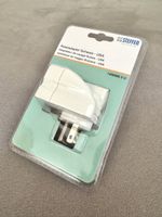 Reiseadapter Schweiz - USA (3-polig max. 6.3A mit Sicherung)