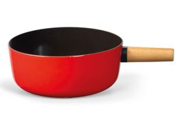 STöCKLI Fonduecaquelon Emotion mit Holzgriff ø 23 cm